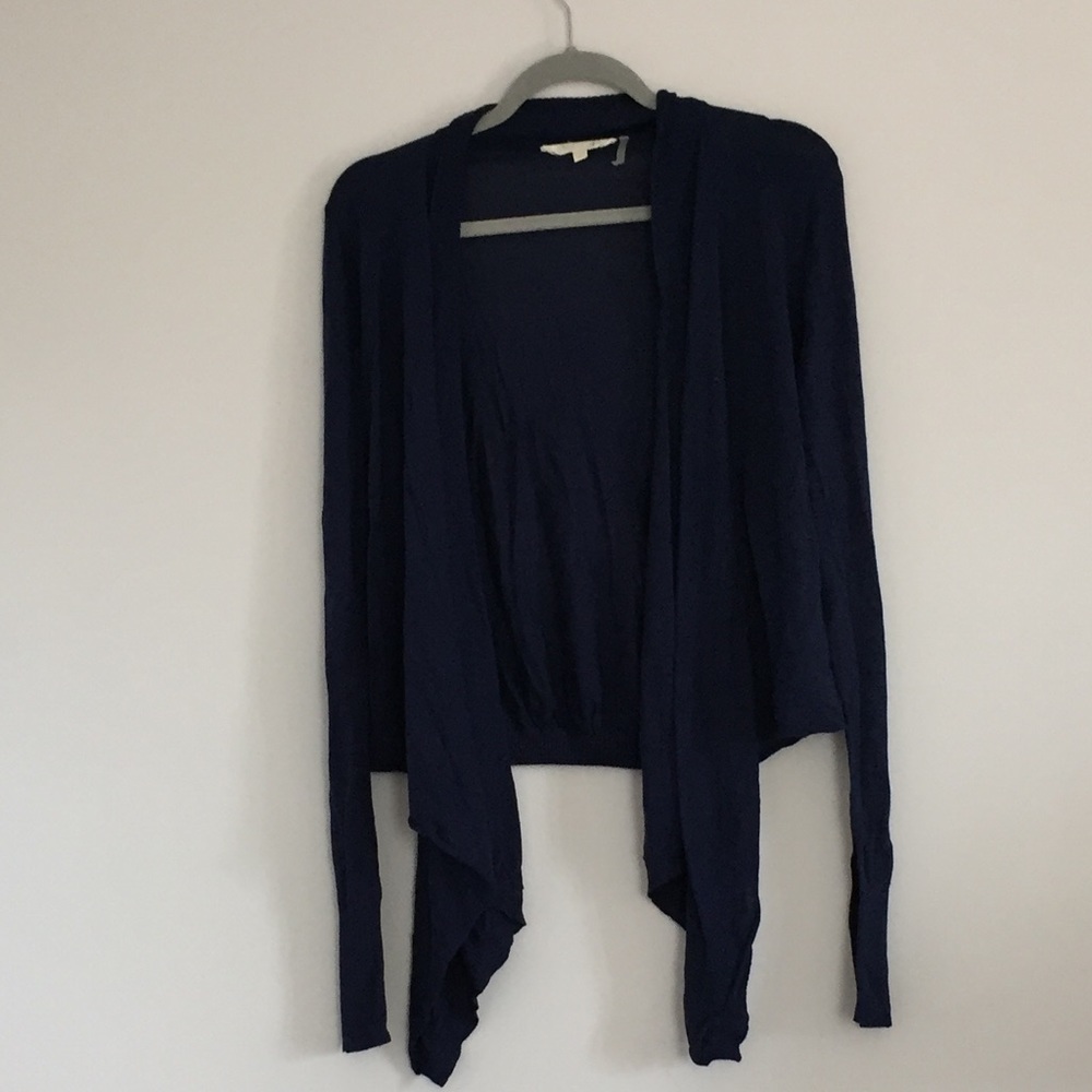 Anthropologie Babakul blue cardigan